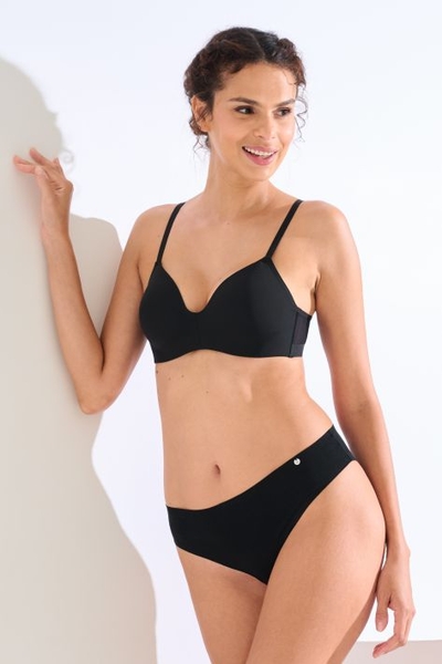 20399 PARIS Bra with moulded foam cups -wireless brushed Wireless Soft